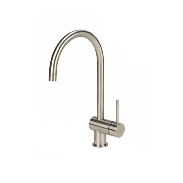 Cassøe Newform XT kitchen mixer tap - Brushed chrome