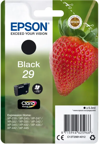 Epson 29 Ink Cartridge Black